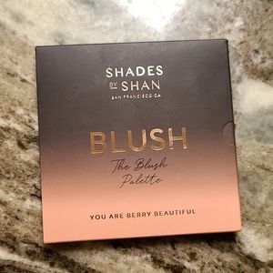 NIB Shades by Shan blush palette